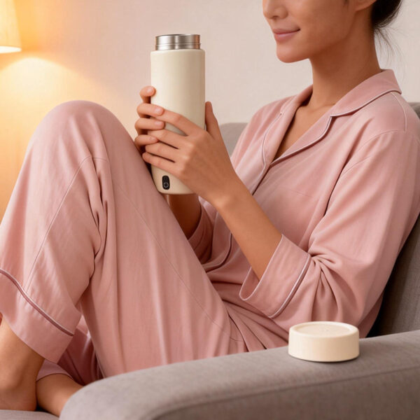 Electric thermos bottle