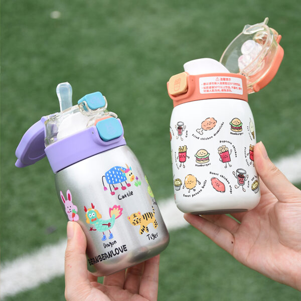 Cute Double-Drink Thermos bottle
